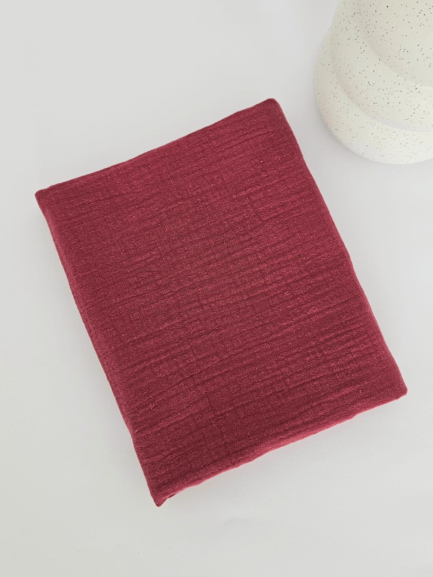 Paturica muselina bumbac 40 x 60 cm Framboise