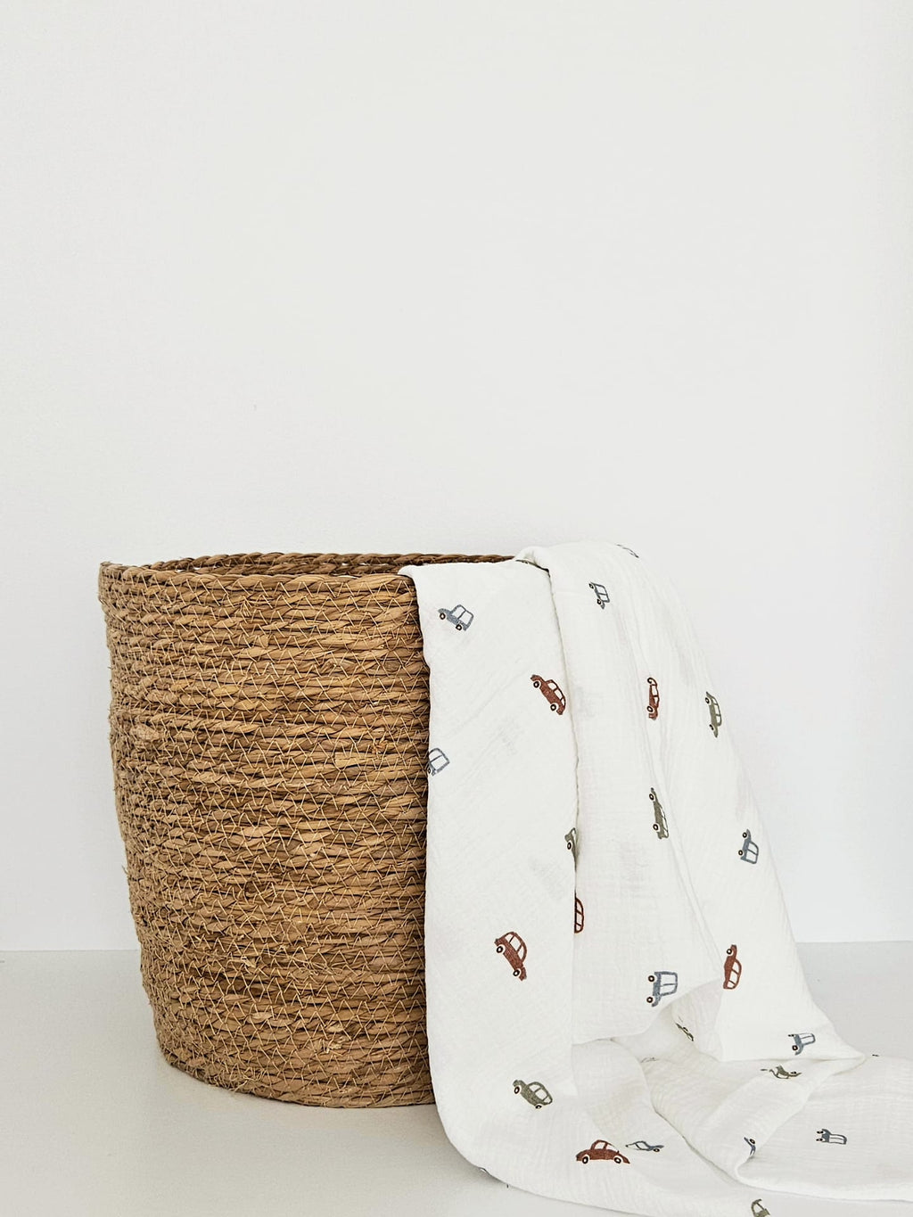 Paturica muselina bumbac 70 x 90 cm Baby Cars