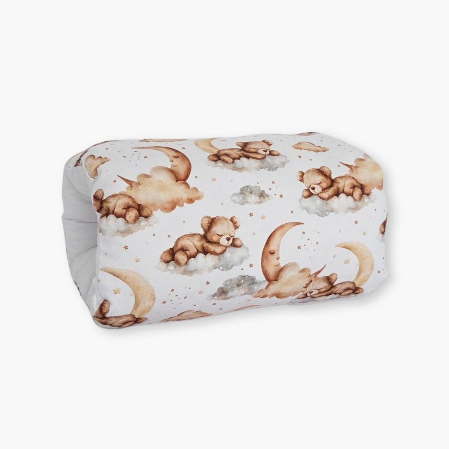Manson de alaptare din bumbac 100%, model Sleepy Bear, accesoriu confortabil pentru alaptare, realizat manual de Misina’s Store
