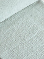 Muselina din bumbac 100% pentru bebelusi, model Dobby Green, Rulata