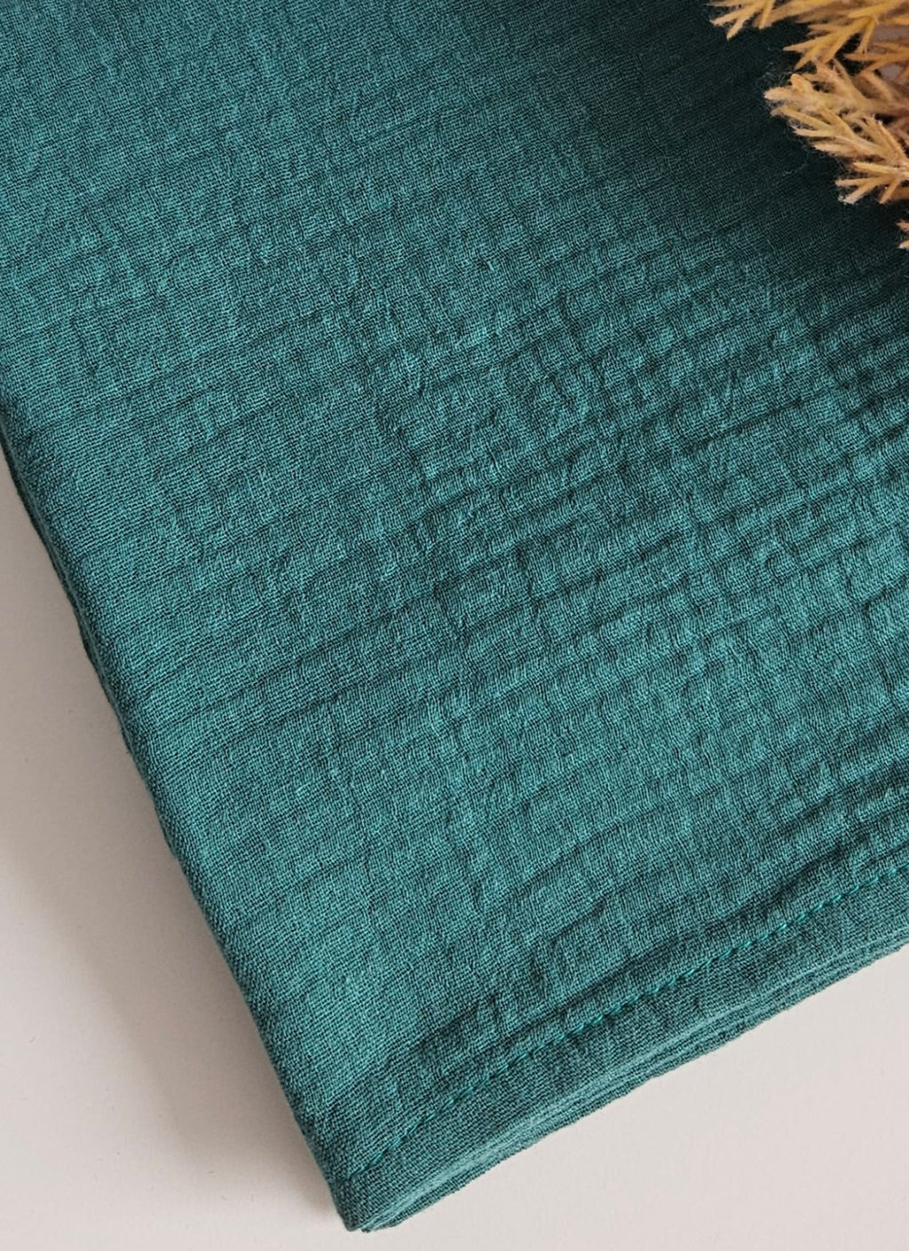 Muselina 70x90 cu imprimeu Emerald, bumbac 100% Oeko-Tex, realizata de Misina's Store – vedere completa