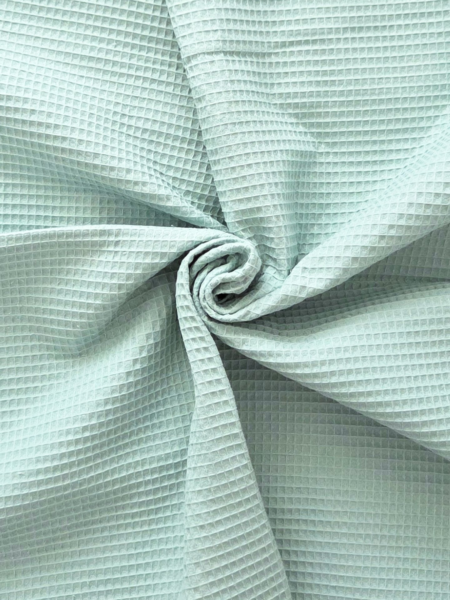 Detaliu textură waffle 100% bumbac Oeko-Tex, culoare aventurine, prosopel bebeluși Misina's Store