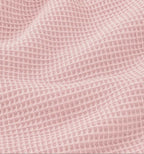 Detaliu textură waffle 100% bumbac Oeko-Tex, culoare blush, prosopel bebeluși Misina's Store