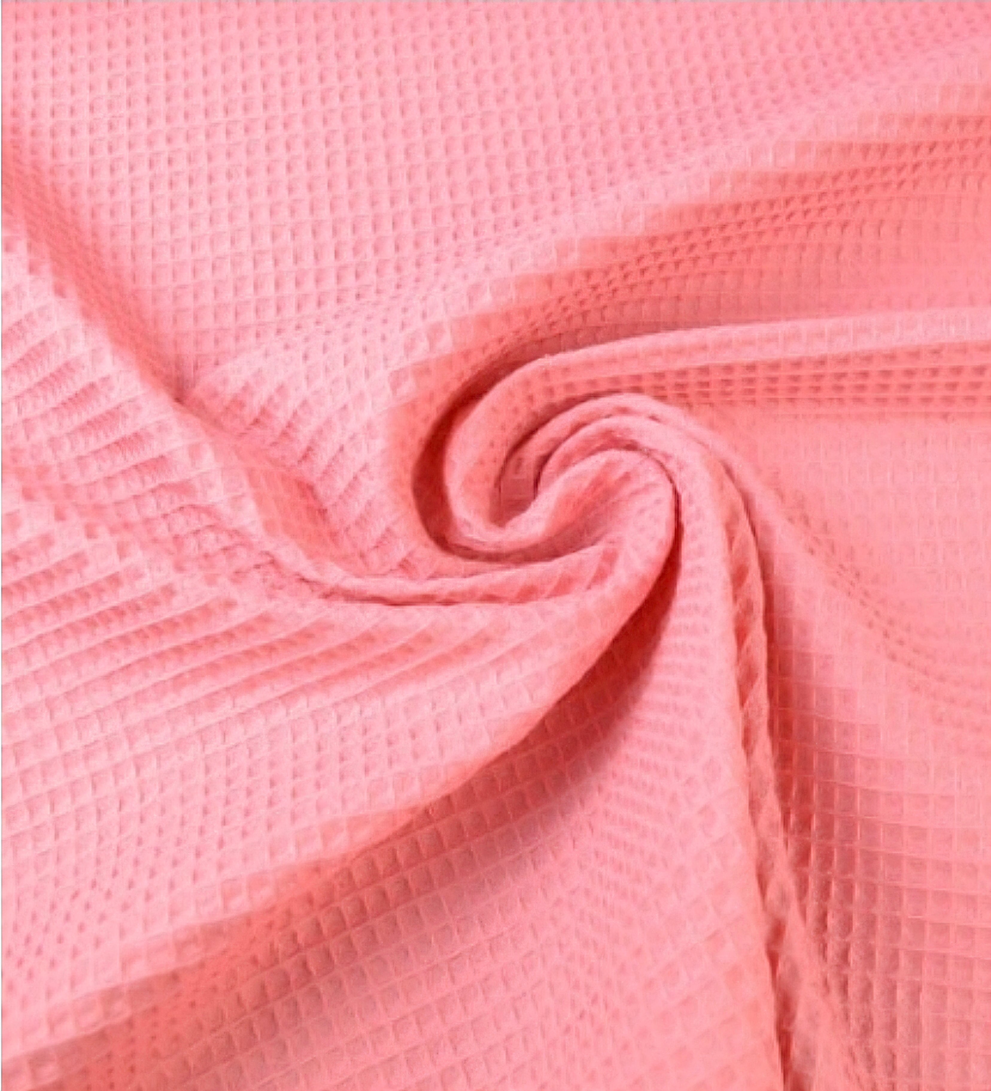 Detaliu textură waffle 100% bumbac Oeko-Tex, culoare orchid, prosopel bebeluși Misina's Store